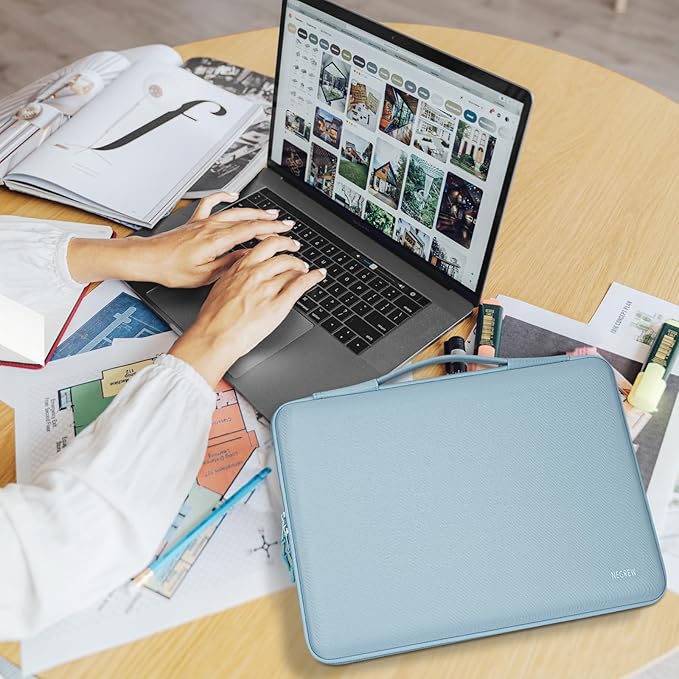 Hard Laptop Sleeve Case for 13.6 Inch MacBook Air M2 A2681 2022-2024 M3/A3113 2024,14inch MacBook Pro 14 M4/M3/M2/M1 Pro/Max A3112 A3401 A3185 A2992 A2918 A2779 2024-2021, Water-Resistant