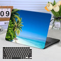 Funut for MacBook Air 13 inch M5 2026 2025-2022 M4 M3 M2 A3449 A3240 A3113 A2681, Plastic Laptop Hard Shell Case & Keyboard Cover for M2 M3 M4 M5 MacBook Air 13 inch, Blue Ocean