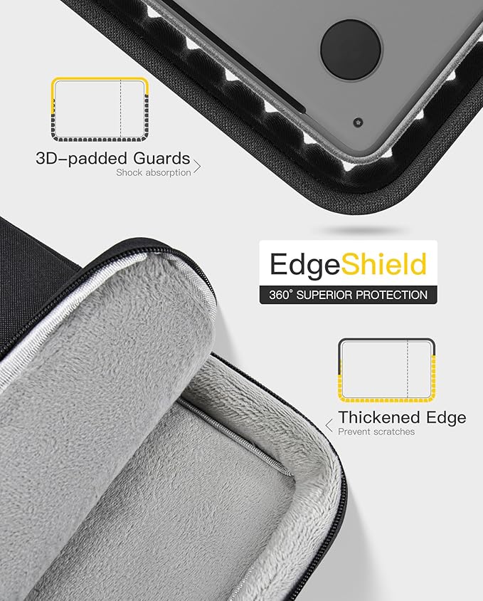 17 inch 360° Protective Laptop Case Sleeve for 2025 HP 17.3 Touchscreen Laptop,Envy 17,Pavilion 17,ASUS Vivobook 17, Shockproof Water-Resistant Computer Bag w/Accessory Pocket