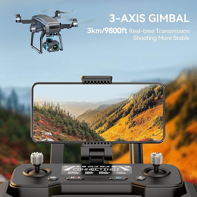 Bwine F7GB2 Pro Drones with Camera for Adults 4K with 75 Mins + F7MINI 8K Photo Drones with Camera for Adults 4K Video Quadcopter under 249g with 96Mins