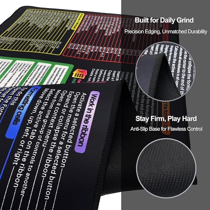 XXL Gaming Mouse Pad 35.4x15.7 Professional Large Mouse Pad & Computer Game Mouse Mat-90x40 Excelnew