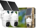 Vicohome 2CQ1 AI 2K Solar Security Camera Wireless Outdoor, Battery Powered,Two Way Audio,Motion Detection, 360° View,Easy to Setup,Color Night Vision,Audible Flashlight Siren,180 Days Exchange Policy