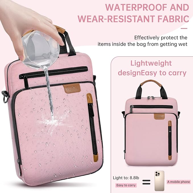 9-11 Inch Tablet Sleeve Bag, Padded Protective Travel Carrying Case for iPad A16 2025, iPad Air M4 11-inch 2026 M3 M2, iPad Pro M5/M4 11 inch, iPad 10/9/8/7th, Galaxy Tab A9+/S9/S8 11"