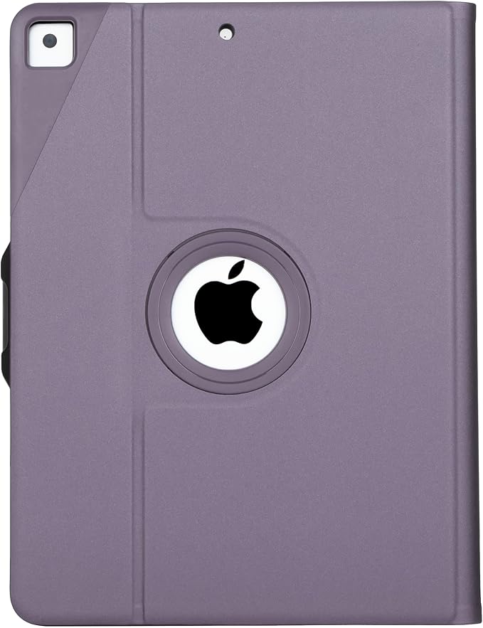 Targus VersaVu 360 Degree Rotating Case for iPad 10.2" (9th, 8th, 7th Gen), iPad Air 10.5", Pro 10.5" – Military-Grade Drop Protection, Pencil Holder, Multi-Angle Stand, Violet - THZ86307GL