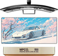 MPCO. Original Large Gaming Desk Mat – 36" x 17" Duraglyde Manga Motors Mios-Mazda Full Desk Mouse Pad for Smooth Precision – Non-Slip, Washable Extra-Large PC Mouse Pad for Gaming Sessions
