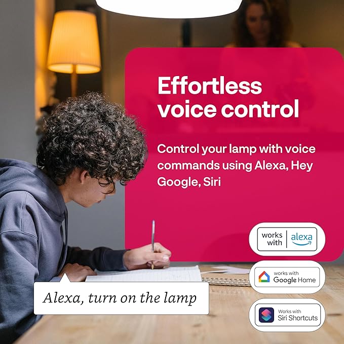 innr Smart Light Bulbs, A19 Zigbee, Works with Philips Hue* and Alexa (Bridge Required), White and Color, RGB, Dimmable Color Changing Light Bulb, E26 LED Bulb 60 Watt, 806lm, 2-Pack
