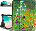 Vimorco for iPad Air 11 Inch Case M4 2026, for iPad Air 5th/4th Gen Cases 10.9-inch,for iPad Pro 11 Inch Case 4th/3rd/2nd/1st Generation,Pencil Holder/4 Viewing Stands/Typing Stand/Slim, Flower Garden
