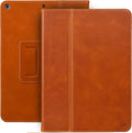 Casemade Real Leather Case Compatible with iPad 10.2” 7th/8th/9th Gen (2019/2020/2021) - Full-Grain Leather Cover, Auto Sleep/Wake, Dual Stand Position (Tan)