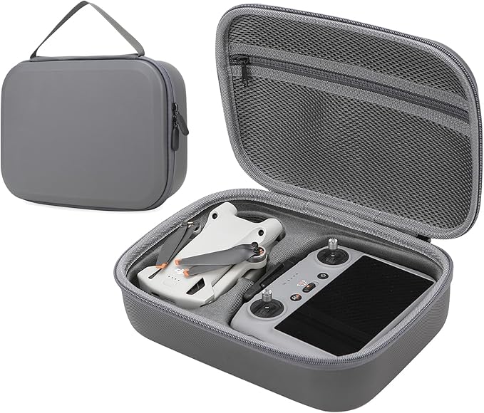 Storage Bag for Mini4 -Mini 4 Pro Drone Case Hard Shell Travel Carrying case Compatible with Mini 4 Pro, DJI RC 2/DJI RC-N2 Remote Controller & Accessories