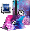 360 Rotating Stand Smart Case for iPad Air (3rd Gen) 10.5" & iPad Pro 10.5" - Auto Wake/Sleep Feature, Colorful Starry Sky