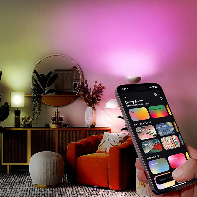 LIFX Supercolor A21 Smart Light Bulb, 1600 Lumens 100W Equivalent, Color Changing RGB + Tunable White, Dimmable E26, Matter Compatible, Works with Apple HomeKit, Alexa & Google Home, No Hub Required