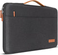 DOMISO 17.3 inch Laptop Case Sleeve Protective Cover Compatible with 17.3 inch HP Pavilion Envy 17/Lenovo IdeaPad/Acer/ASUS/Dell/Alienware/LG Gram,Water Resistant Computer Case Bag with Handle,Black