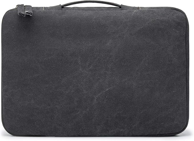 Kinmac 360° Protective Laptop Sleeve Case Bag Cover with Handle for MacBook Air 15 inch, and 15 inch-15.6 inch HP,Lenovo,Dell,ASUS,Acer Notebook Computer (Grey)