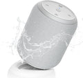 NOTABRICK Bluetooth Speaker with15W, IPX67 Waterproof Portable Speakers Bluetooth Wireless V5.0, Stereo Sound, Active Extra Bass, Double Pairing, for Party, Home Theater, Game Theater, Gray
