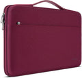 DOMISO 16 inch Laptop Sleeve Protective Case Cover Compatible with 16 16+ inch HP Dell ASUS Lenovo Chromebook,Waterproof Computer Cases Bag with Handle,Wine