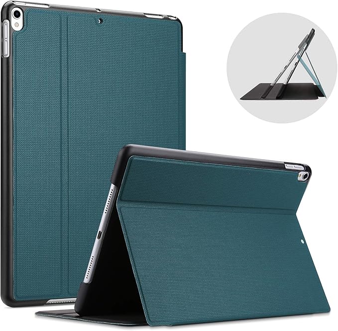 ProCase Cover for iPad Air 3 10.5" 2019 / iPad Pro 10.5 2017 Case, Slim Stand Protective Folio Case Smart Cover for iPad Air 10.5" (3rd Gen) 2019 / iPad Pro 10.5" 2017-Teal