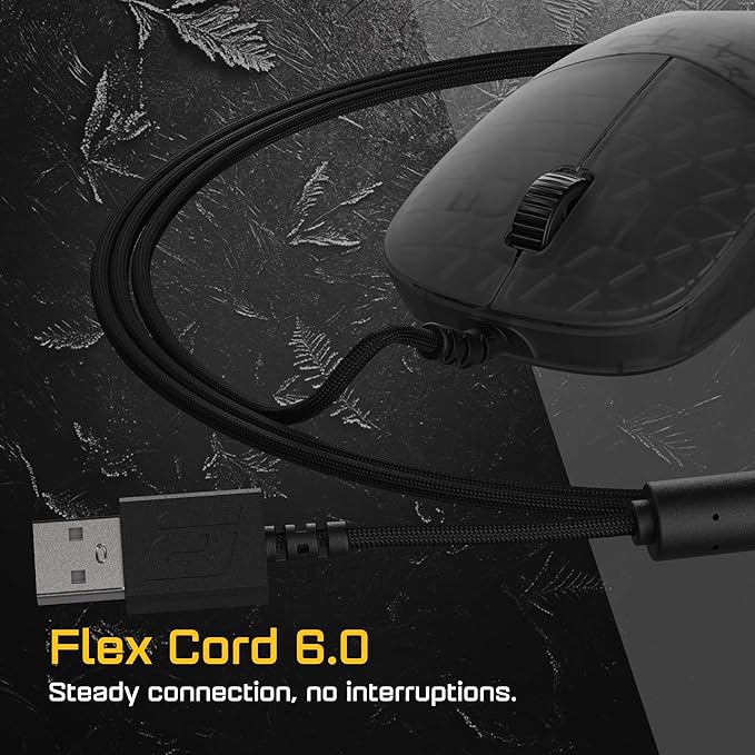 ENDGAME GEAR XM2 8k Gaming Mouse – 8000Hz Polling Rate, Kailh GX Switches, PixArt PAW3395 Sensor, Ultra-Light 52 g, Dark Frost Edition