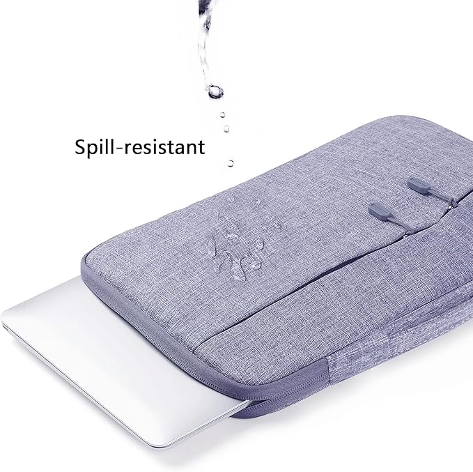 Megoo 12inch Laptop Sleeve Case for Microsoft Surface Pro 12 2025 12", Surface Laptop Go 3/2 12.4", Pro 11/10/9/X/8 13", Pro 7+/7/6 12.5", Travel Case for 11"-13" Tablet Chromebook Computers(Gray)