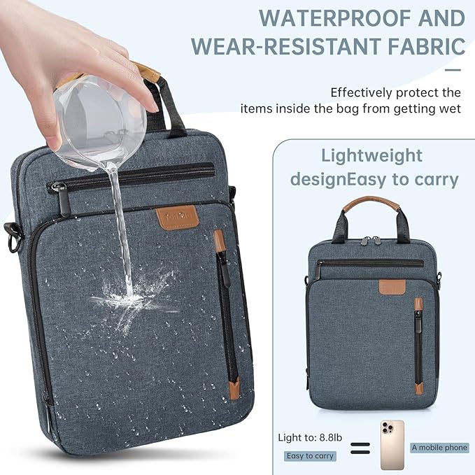 13.3-14 Inch Laptop Sleeve Bag, Padded Carrying Case for New MacBook Neo 13" (A18 Pro), MacBook Pro 14" M5/M4/M3/M2 14" /13", MacBook Air 13.6"/14" M5/M4/M3/M2 2026-2022, Surface Pro AI PC/9/8 13"