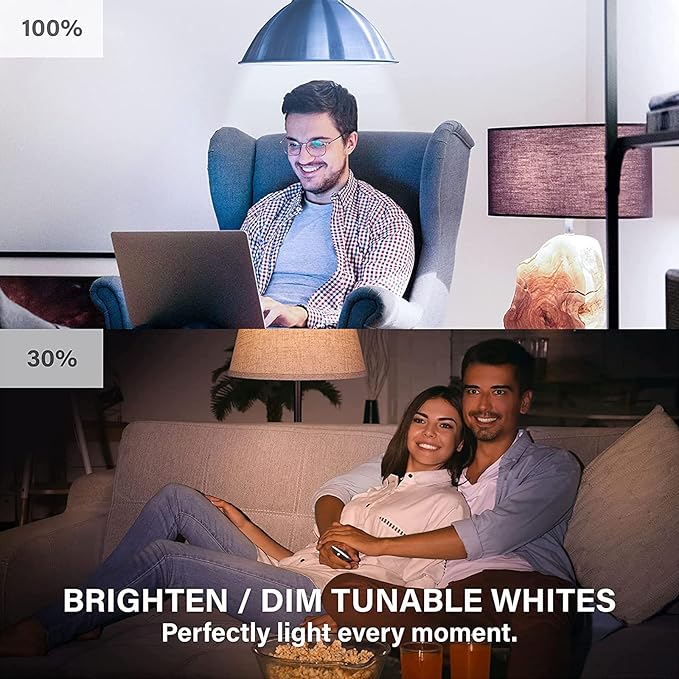 Sengled Smart Light Bulb, Color Changing Light Bulb, WiFi Light Bulbs No Hub Required, Smart Bulbs That Compatible with Alexa & Google Home, Smart LED A19 RGB Light Bulbs, 2 Pack