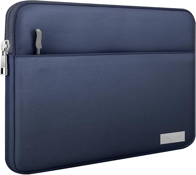 MoKo 9-11 Inch Tablet Sleeve Bag Carrying Case Fits New 11 inch iPad Air M3, iPad A16 2025, iPad Pro 11 M4/Air M2, iPad Air 5/4/3th, iPad 10/9/8/7th, Indigo
