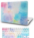 KECC Compatible with MacBook Pro 14 inch Case 2025 2024 2023 2022 2021 Release M4 M3 M2 M1 A3112 A3401 A3185 A2918 A2992 A2779 A2442 Plastic Hard Shell + Keyboard Cover, Blue Mist.