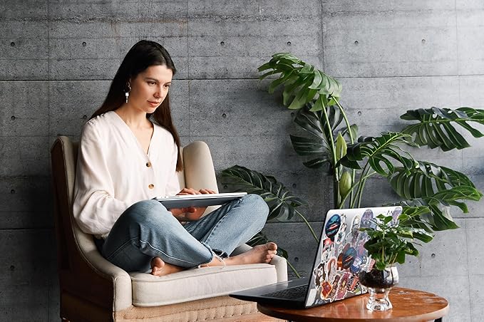 CLVX 1 Windows | Touch On Keys & Gestures AI Keyboard | Bluetooth & USB-C | Low Profile Silent Scissor Keys | Interactive RGB | Aluminum Chassis | Compatible with Windows/Linux/Android