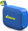 Portable Bluetooth Speaker Waterproof Gift: IPX5 HD Sound Up to 24H Playtime, TWS Pairing, Wireless Speakers with Lights, Mom Gifts, Outdoor|Travel| Camping|Pool|Beach Essentials Accessories-Blue