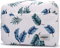 Kinmac 360° Heavy Duty Protective Laptop Computer Sleeve case Bag Cover with Handle for MacBook Pro 14 inch,14 inch-14.4 inch HP Lenovo Dell ASUS Acer Laptop (Banana Leaf)