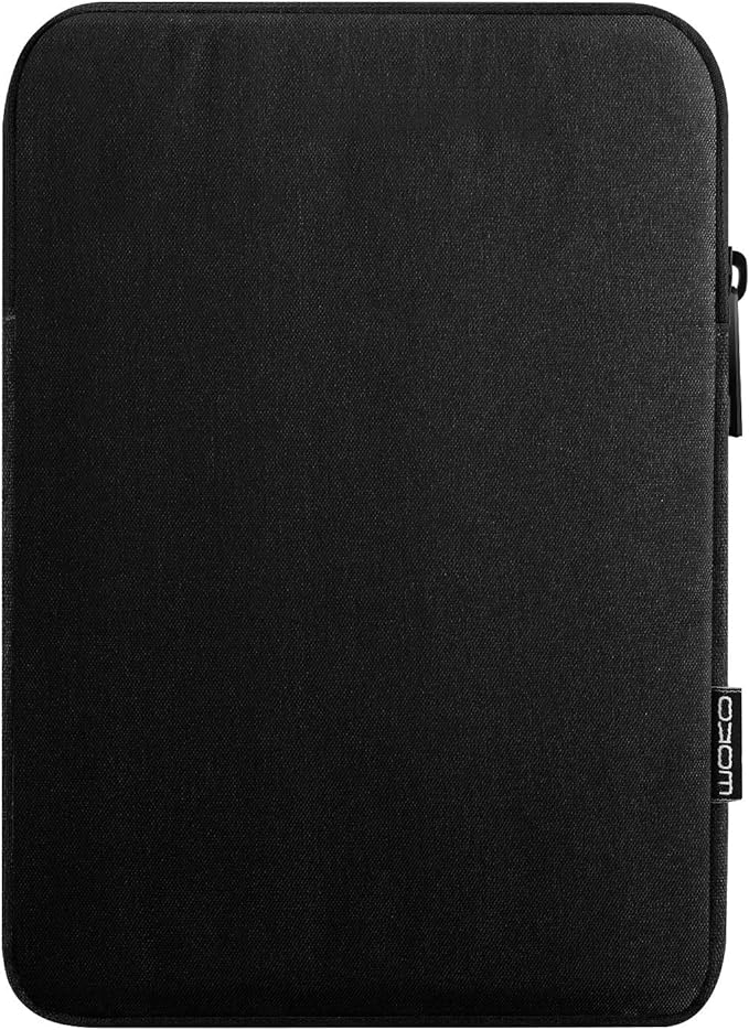 MoKo 9-11 Inch Tablet Sleeve Bag Carrying Case Fits New 11inch iPad Air M4, iPad A16 2025, iPad Pro 11 M4, Air 5/4/3, iPad 10/9/8th Gen, Tab S8/S9 11", Tablet Carrying Case, Black | Black