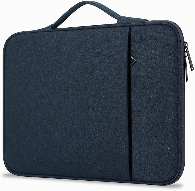 ProElife 13-Inch Laptop Sleeve Case for 2026-2024 MacBook Air 13.6 inch M5/M4 & MacBook Neo 13'' A18 Pro/iPad Pro M5 13-inch Accessory Traveling Water-Resistant Bag Portable Carrying Case (Navy Blue)
