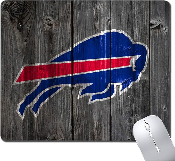 Wood Grain Design Sports Mouse Pad, Non-Slip Rubber Base Mousepad for Computers Laptop, Gaming Mousepad Desk Mat Mouse Pad, Office Supplies - Mouse Pads for Desk