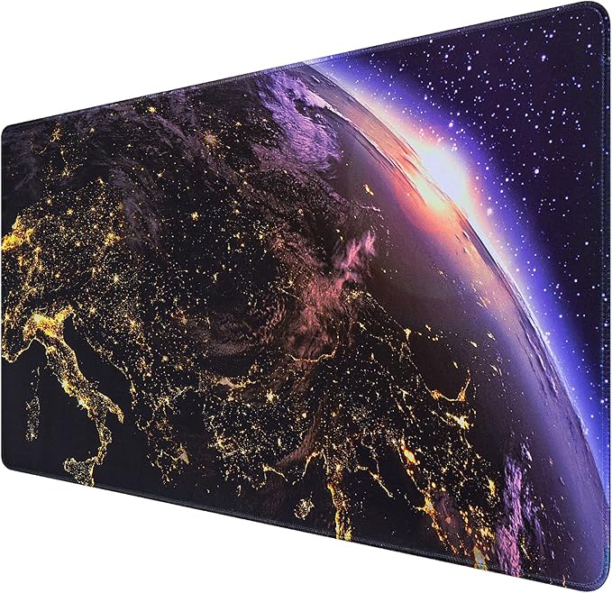 Canjoy Gaming Mouse Pad, Large Extended Mouse Pad Big Computer Mousepad for Home Office Gaming Work 31.5x15.7inch
