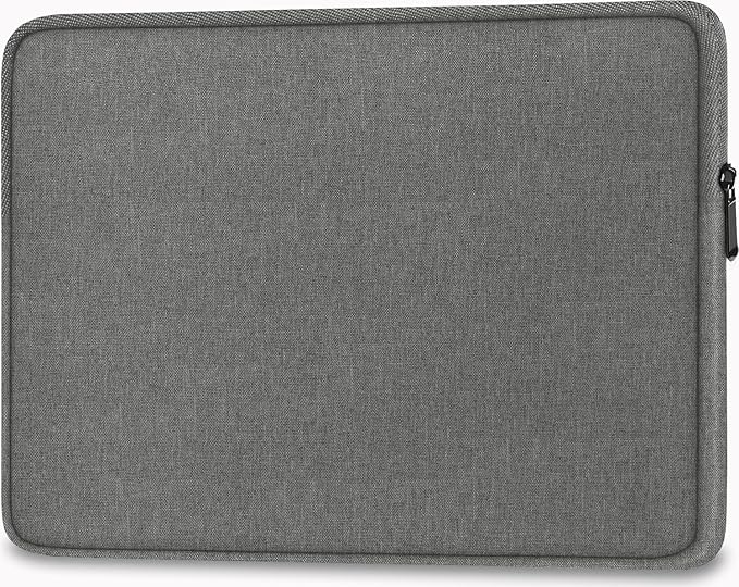 Laptop Sleeve 14 Inch, Shockproof Protective Traveling Computer Cover, Water Resistant Portable Laptop Carrying Bag Compatible for Lenovo, HP, Dell, Asus, MacBook Air/Pro, Gray