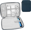 Dadanism 9-11 Inch Tablet Sleeve Padded Carrying Case with Handle, Protective Travel Bag for iPad A16 11" 2025, iPad Air M4/Pro M5 11", iPad 10th Gen 10.9", iPad 10.2", Galaxy Tab A11+ 11", Blue