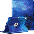 Fintie Rotating Case for iPad Air 11-inch M4/M3/M2 (2026/2025/2024), iPad Air 5th (2022) / 4th Generation 10.9 Inch - 360 Degree Rotating Protective Stand Cover with Pencil Holder, Starry Sky