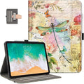 Vimorco for iPad Pro 13 Inch Case M5/M4 2025/2024, for iPad 13 Pro Case for Girls Women Adjustable Stand Cover, Hand Strap, Card Pocket with Pencil Holder, for iPad 13 Pro Cover, Dragonfly