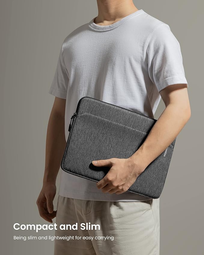 tomtoc 11 Inch Tablet Case Sleeve for 2026 iPad Air M4&M3, 2025 iPad Pro M5/M4, iPad (A16), Galaxy Tab S11/A11+, Fits Magic Keyboard and Smart Keyboard Folio