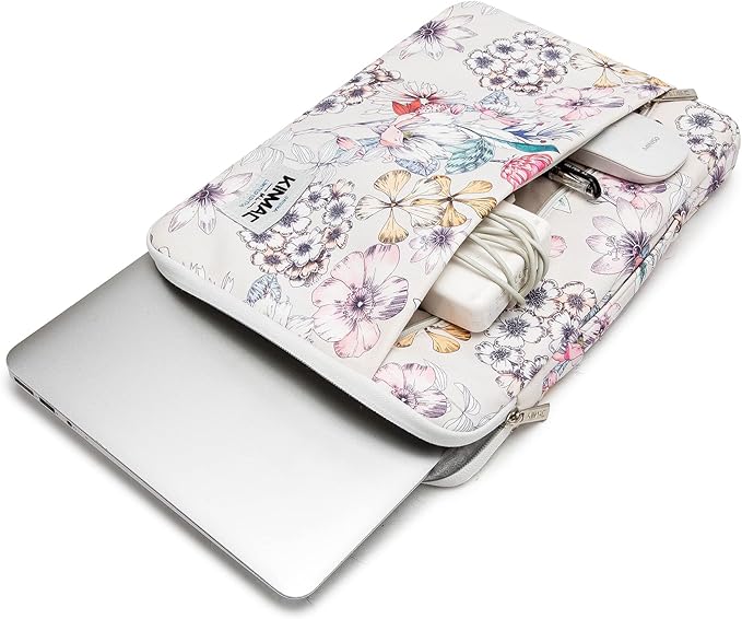 Kinmac 360° Heavy Duty Protective Laptop Computer Sleeve case Bag Cover with Handle for MacBook Pro 14 inch,14 inch-14.4 inch HP Lenovo Dell ASUS Acer Laptop (KF-04)