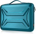 DOMISO 17-17.3 Inch Laptop Hard Case, Waterproof Shockproof Hard Shell Protective Laptop Sleeve with Handle for Dell XPS 17/Lenovo IdeaPad/Acer Aspire/HP Envy 17/LG gram 17, Teal