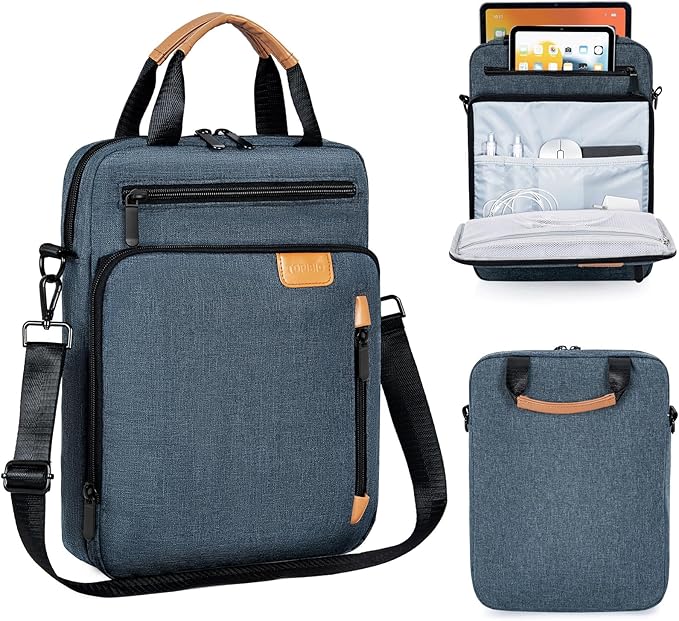 9-11 Inch Tablet Sleeve Bag, Padded Protective Travel Carrying Case for iPad A16 2025, iPad Air M4 11-inch 2026 M3 M2, iPad Pro M5/M4 11 inch, iPad 10/9/8/7th, Galaxy Tab A9+/S9/S8 11"