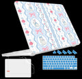 Tuiklol for 2026 MacBook Neo 13 Inch A18 Pro Chip Case, (Model A3404) Anti-Scratch Anti-Drop Slim Hard PC Shell Case with Shockproof Protective MacBook Neo Laptop Cover, Bunny Bow