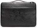 Kinmac 360° Protective Laptop Sleeve Case Bag Cover with Handle for MacBook Pro 16 inch,16 inch HP,Lenovo,Dell,ASUS,Acer Ultrabook and Business Laptop (Black PU)