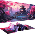 Gaming Mouse Pad - (31.5"×11.8") Japanese Anime Large Mouse Pads for Desk - Desk Mat for Keyboard and Mouse with Non-Slip Base, Desks Pad Matfor Game/Office & Home
