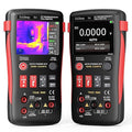 Goldeep 2 in 1 Thermal Imaging Camera, 240 x 240 TISR Resolution, 96x96 IR Resolution with 25000 Counts Multimeter, Professional Digital Multimeter with IR Camera, -4℉-1022℉ Temperature Range (Black)