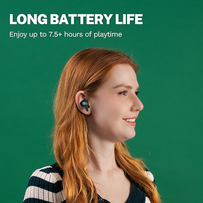 JLab, Go Pods ANC, True Wireless Earbuds, Active Noise Cancelling, Bluetooth, Sage