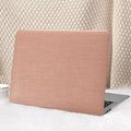 Seorsok Compatible with MacBook Air 13 Inch Case2022 2021 2020 2019 2018 Release A1932 A2179 M1 A2337,Elegant Leather Plastic Hard Shell Case with Transparent Keyboard Cover,Reddish No Logo Cutout
