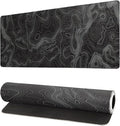 Topographic Contour Extended Big Mouse Pad Large,Gaming Mouse Pad Desk Pad,27.6x11.8 Inch Long Computer Keyboard Mouse Mat Mousepad with 3mm Non-Slip Base and Stitched Edge for Gaming and Office