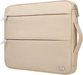 Voova 15.6 16 Inch Laptop Sleeve Case Compatible with MacBook Pro 16 M1/M2/M3/M4 Max 2019-2025, 15.6-16” Hp Lenovo Acer Asus, Waterproof Slim Computer Bag Cover with Handle, Apricot