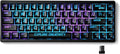 x XVX M67 Wireless 60% Percent Keyboard, QMK/VIA Topographic Gaming Keyboard, Tri-Mode Thocky Creamy Mechanical Key board, Hot Swappable Gasket Mount RGB IMD Tech for Win/Mac, Miami Theme, Black